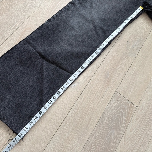 NWT Juicy Couture Wide Leg Jeans in Black Wash Women’s Size 29 - Picture 14 of 15